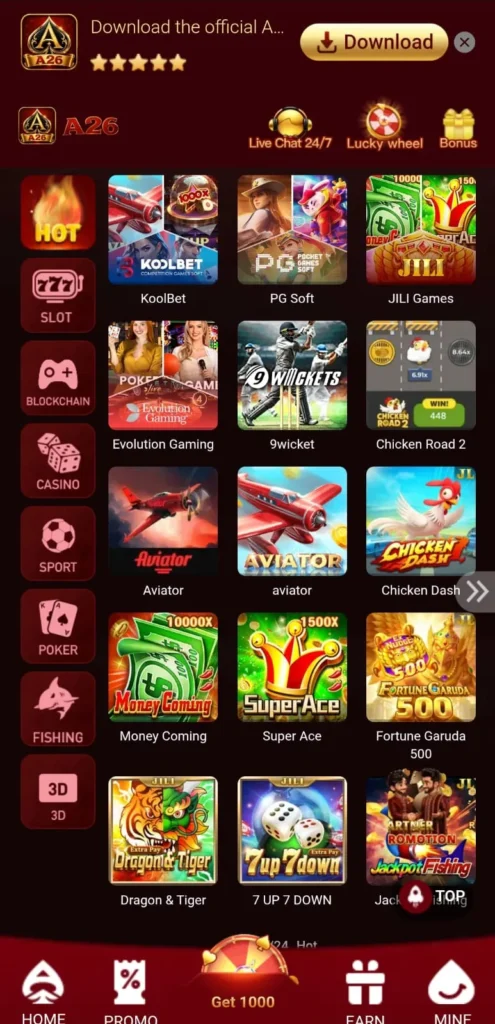 A26 Game – Latest Earning App In Pakistan 2026