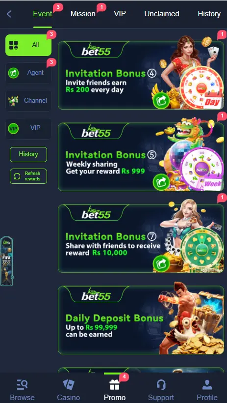 Bet55 Game Download