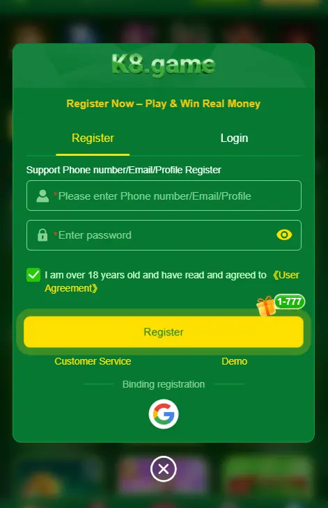 How to Register and Login on K8 Game? Ultimate 2026 Guide