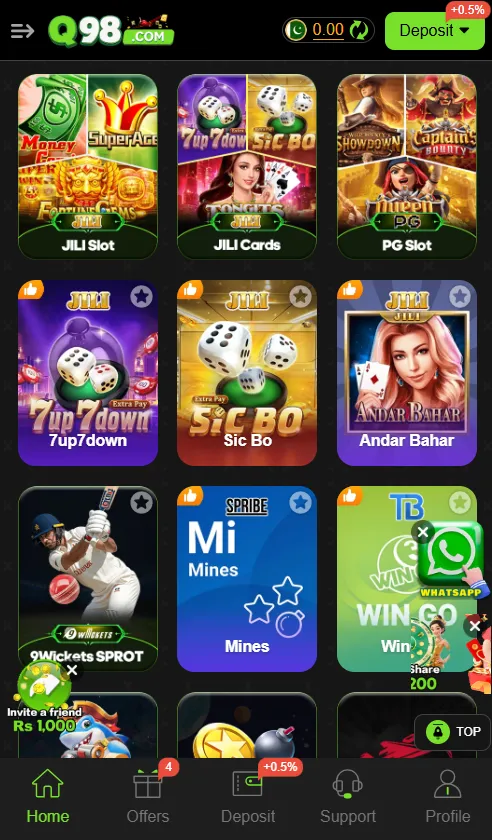 Q98 Game APK Download for Android in Pakistan 2026
