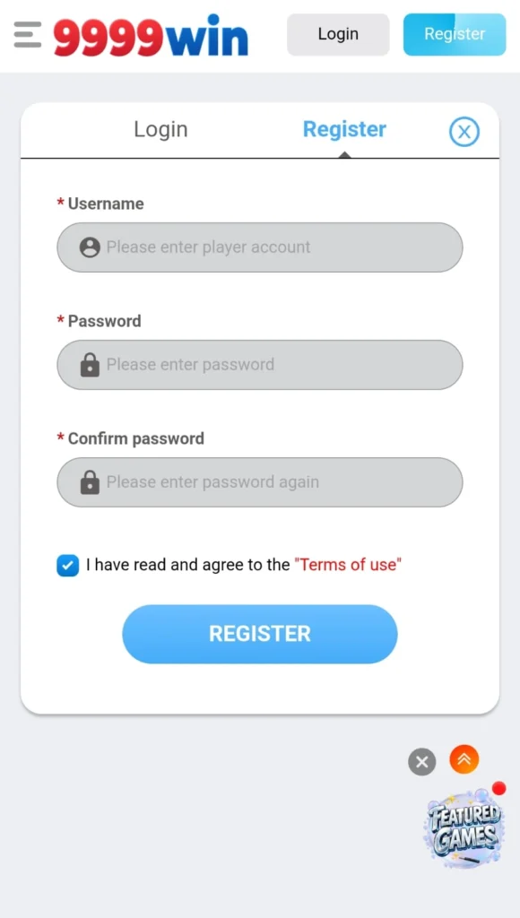 WIN9999 Game Register & Login 2026