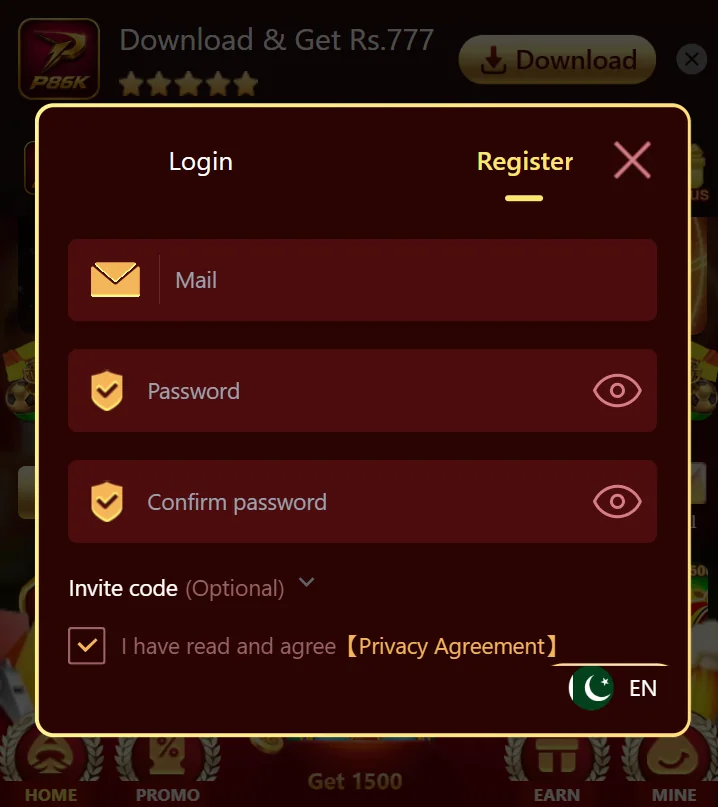 P86K Game Download