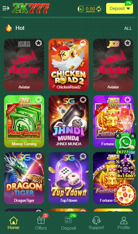 ZK 777 Game Pakistan 2026 - Download best real money earning app with Rs577 welcome bonus on Android mobile
