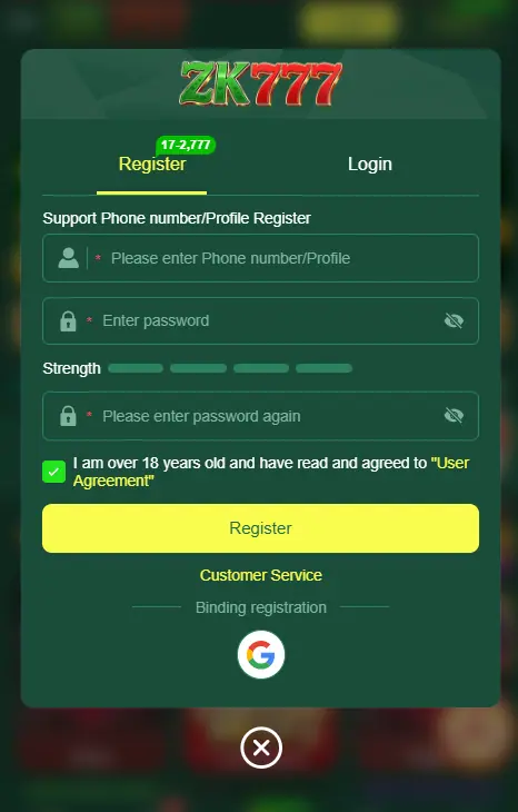 P86K Game login registration guide 2026 - Step-by-step account setup for Pakistan's top earning game platform